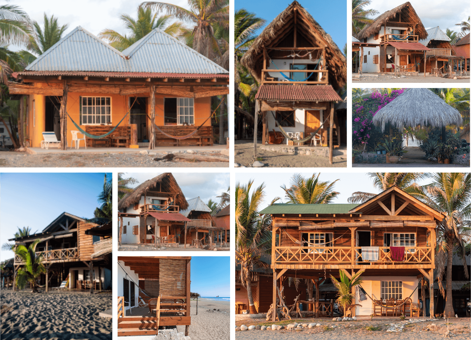 collage images of Villas Cheyos